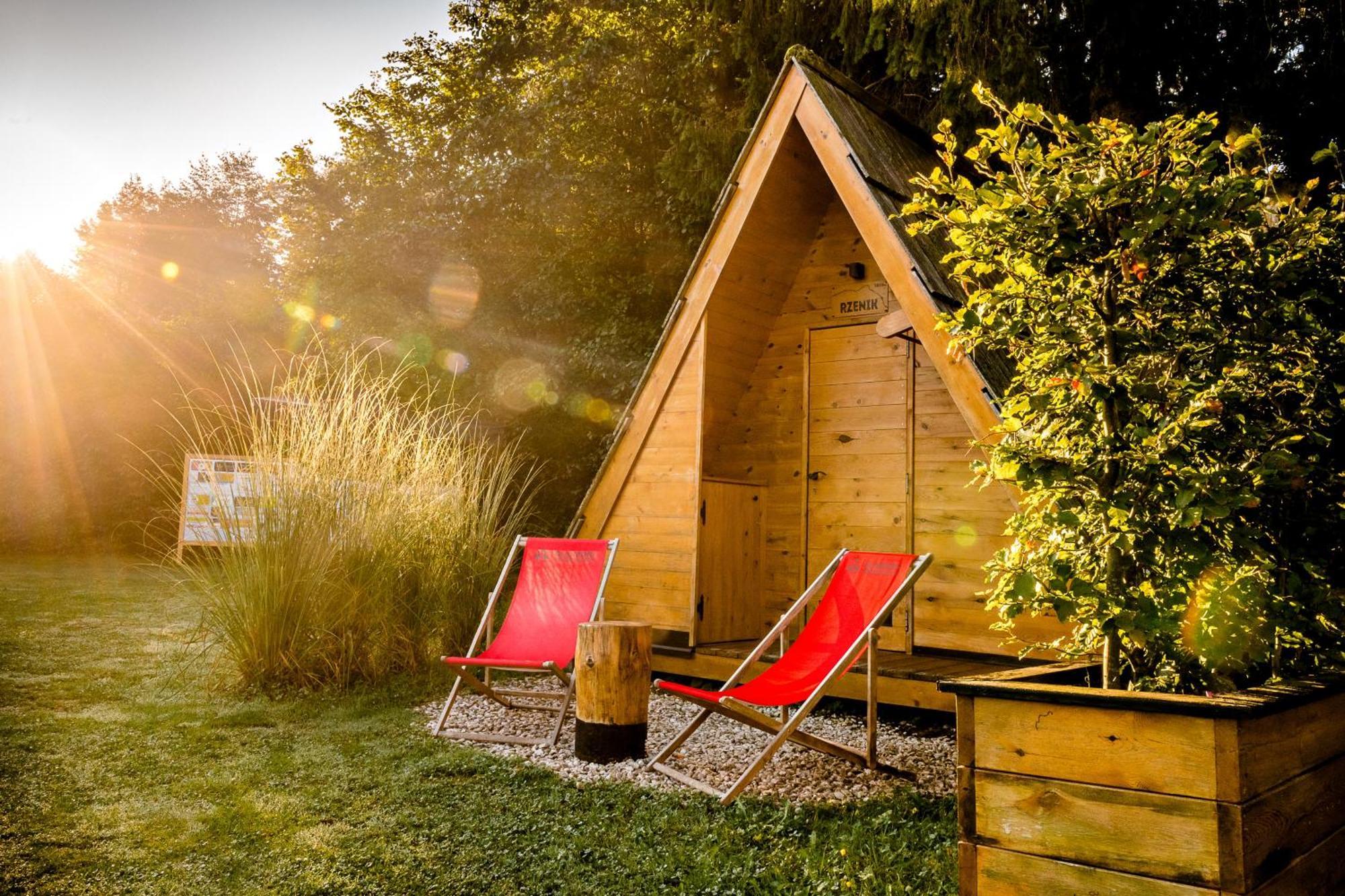 Glamping Forest Edge Камник Экстерьер фото
